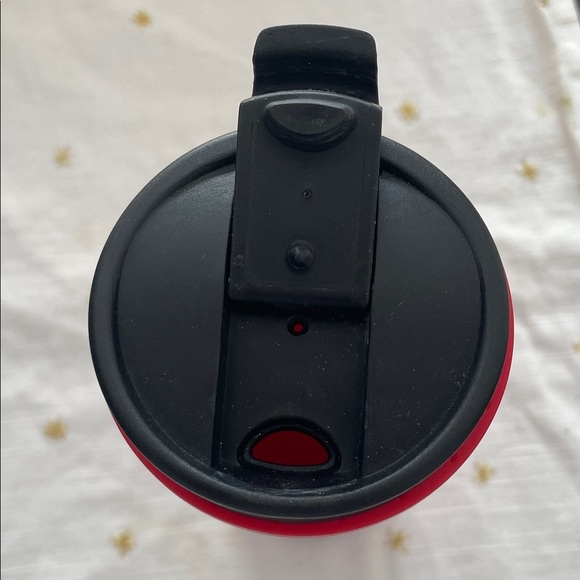 Starbucks Red Tumbler with White holiday Pattern - Picture 9 of 11